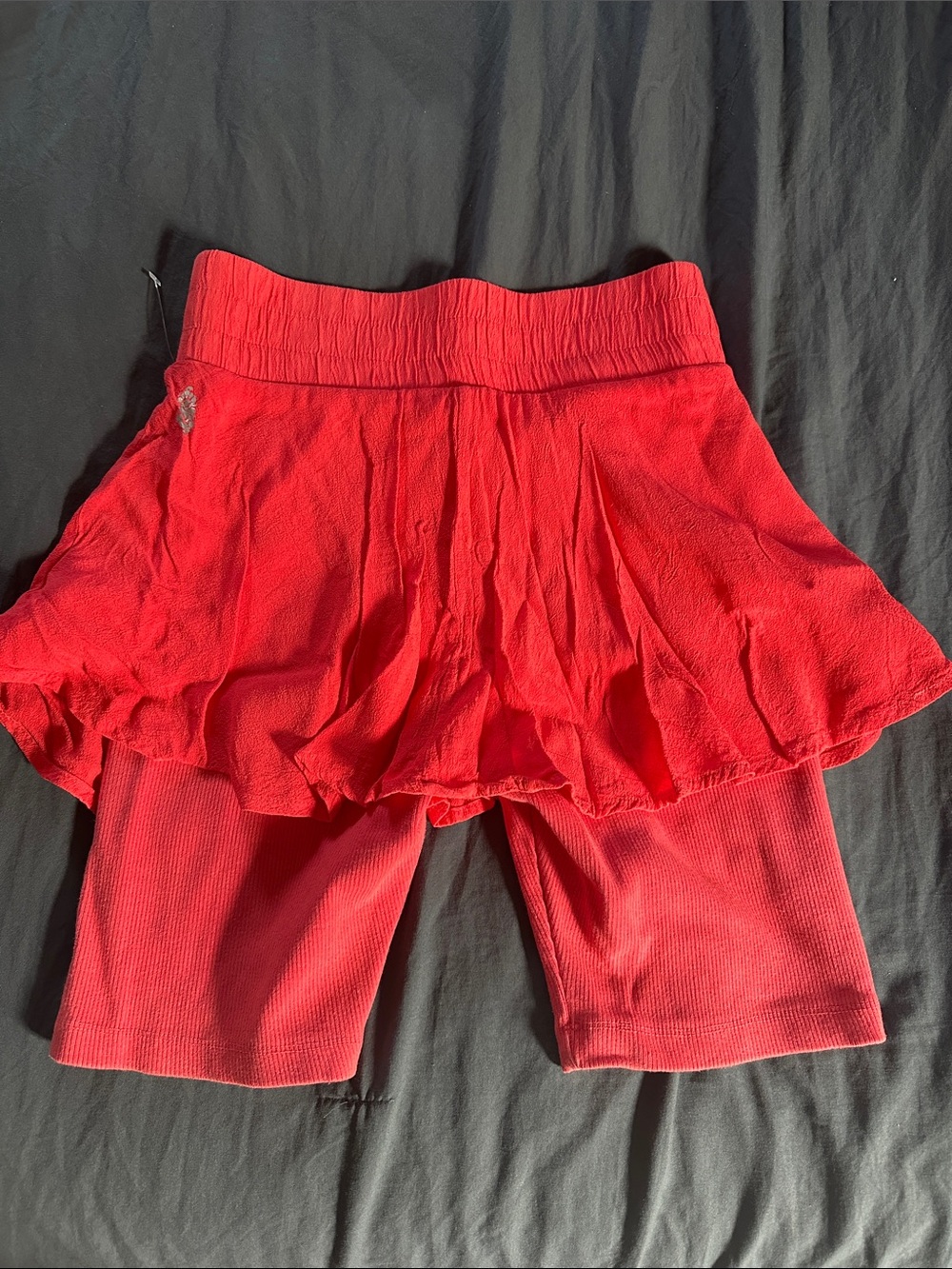 NWOT Free People Skirted Bike Shorts